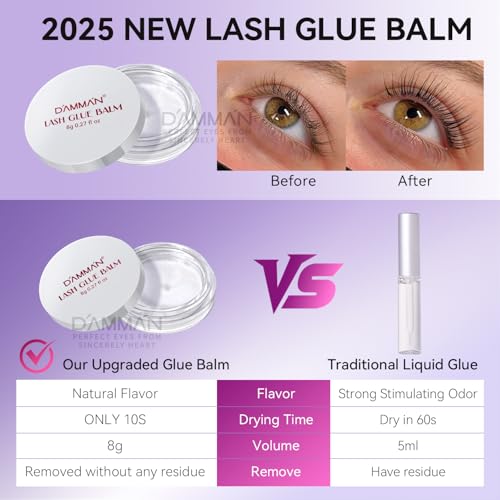 DAMMAN Lash Lifting Kit | Professional Eyelash Perm for Home
