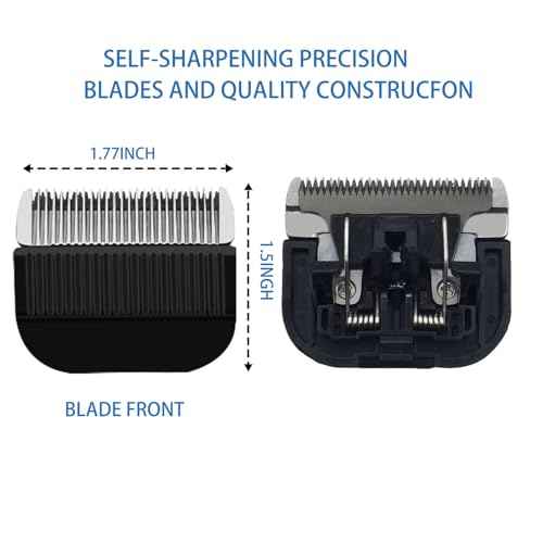 2 Pcs Hair clipper Detachable Replacement Blades, Compatible with wahls Models 6275LP/9179/9590/9590/9591/9639/96459649LP/9655/79434/79434/79003/79005-MODEL 216779005-MODEL 2167767 Hair Clippers