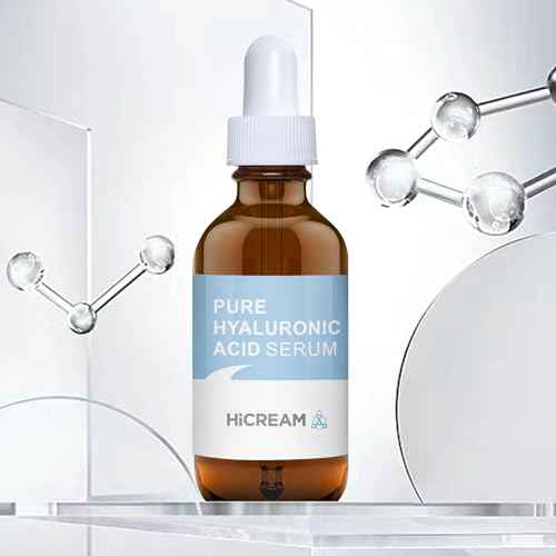 Hyaluronic Acid Serum for Face, Brightening Serum - Even Skin Tone, 100% Pure Anti Aging, Intense Hydration Moisture Non greasy Paraben Free, Water-based Skincare for Face (2 Oz)