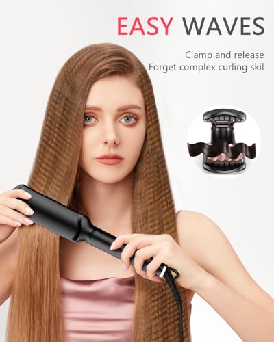 Santiway 4-in-1 Hair Crimper with Tourmaline Ceramic Plates