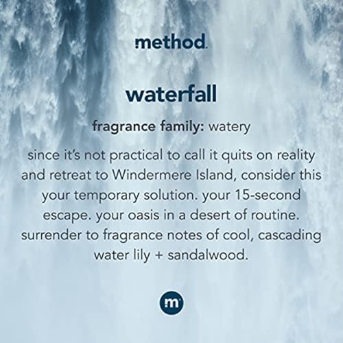 Method Gel Hand Soap, Waterfall, 12 Fl Oz (Pack of 6)