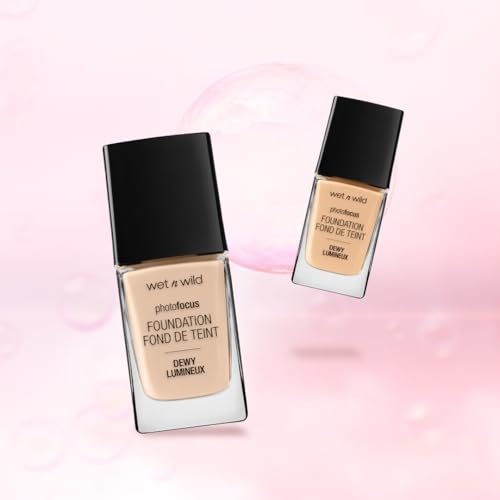 Wet n Wild Dewy Liquid Foundation Soft Beige 1.06 Fl Oz - Pack of 1