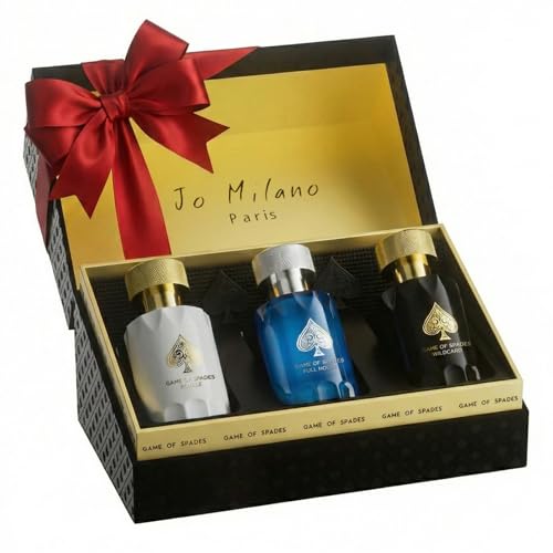 Jo Milano Game of Spades Fragrance Gift Set 3x30ml