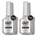 GAOY Gel Top Coat & Base Coat Set - 16ml Bottles