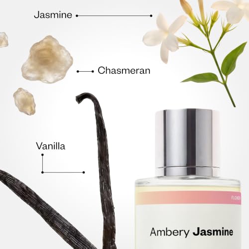 Dossier Ambery Jasmine Women’s Eau de Parfum – Long-Lasting Floral Amber Scent
