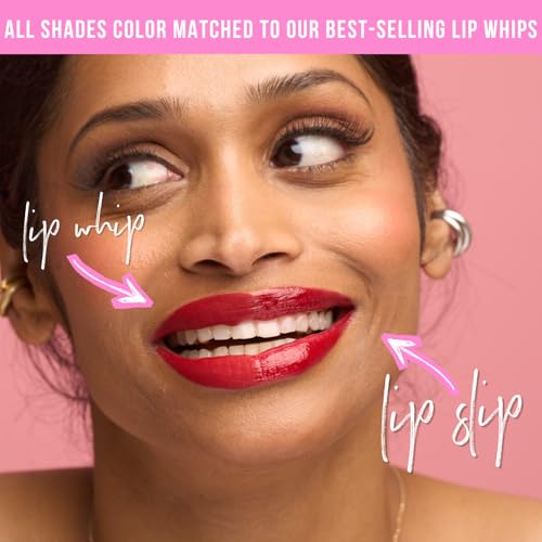 Beauty Bakerie Lip Slip Hydrating Lip Gloss with High Shine Finish, Neutral Pink Nude