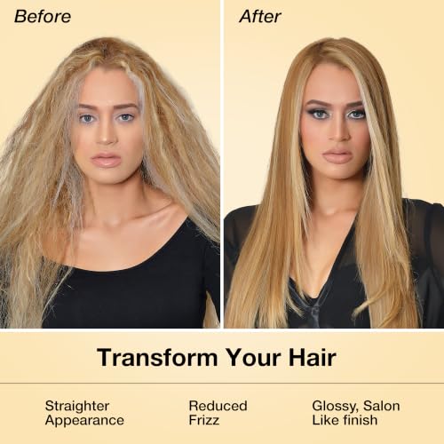 GK Hair Keratin Treatment - Anti-Frizz Smoothing Cream 3.4oz