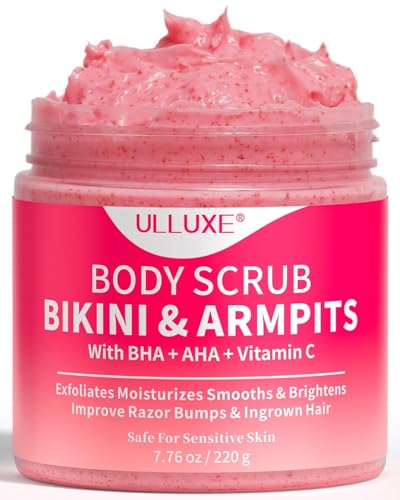 Bikini Area Exfoliator with AHA BHA & Vitamin C - 7.76 oz
