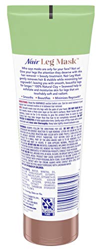 Nair Hair Remover Seaweed Leg Mask, Depilatory, 8 Oz Bottle