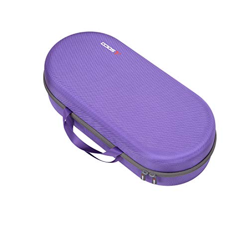 RLSOCO Hard Case for Dyson Airwrap Complete Long/Complete Styler HS08 HS05 HS01,NOT for Dyson Airwrap i.d. - Fits 4pcs Long Barrels or Short Barrels - Violet (Case Only,Hair Styler is not Included)