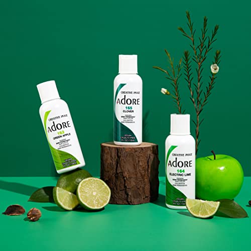 Adore Semi Permanent Hair Dye 164 Electric Lime 4oz