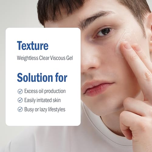 DASHU Aqua Deep Waterfull All-in-One Face Lotion for Men | Hydrating Age-Defying Toner, Essence, Moisturizer & Cream Korean Lotion 5.17 fl oz