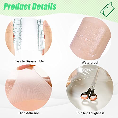250 Piece Disposable Makeup Palette, Hand-Held 2.36" Adhesive
