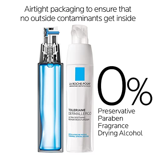 La Roche-Posay Toleriane Dermallergo Ultra Soothing Repair Face Moisturizer for Sensitive Skin, Gentle Moisturizing Face Cream for Dry Skin, Packaging May Vary, Formerly Toleriane Ultra