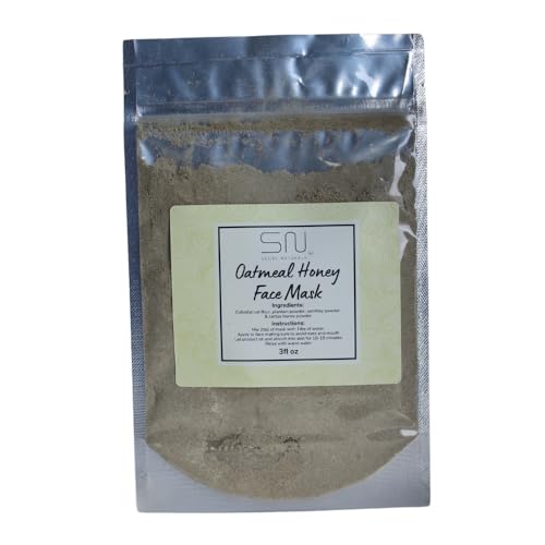 Seoul Naturals Oatmeal Honey Face Mask Powder, 100% Natural Ingredients, k beauty, 3fl oz
