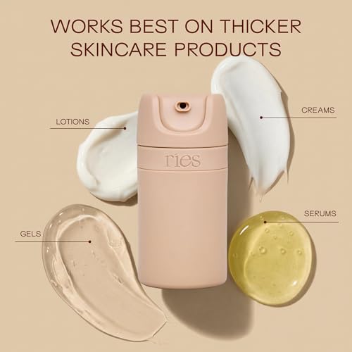 RIES Refillable Travel Toiletry Bottles Set - TSA Approved, Leak Proof