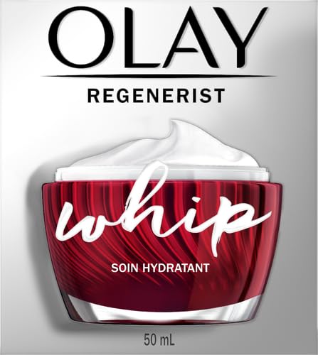 Olay Regenerist Whip Face Moisturizer Cream with Sunscreen SPF 25, 1.7 oz