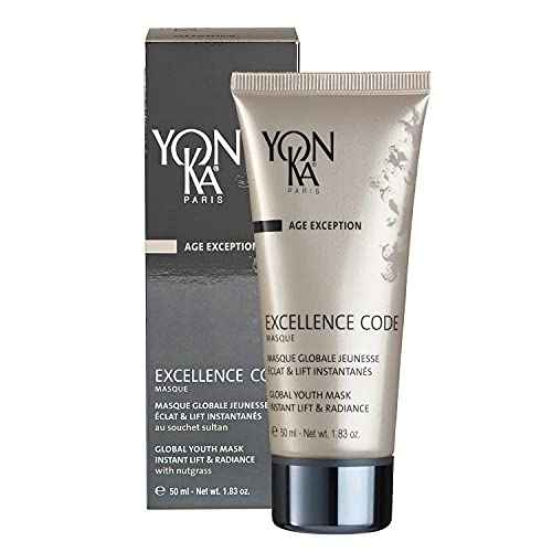 Yonka Excellence Code Masque | Anti-Aging Face Mask and Overnight Sleep Treatment with Hyaluronic Acid | Lift and Firm Skin | Paraben-Free | 1.83 oz