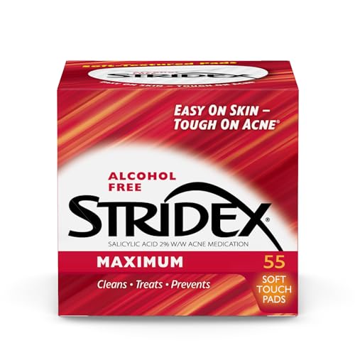 Oxy Maximum Action Pads 90 Count & Stridex Medicated Acne Pads Maximum 55 Count Bundle