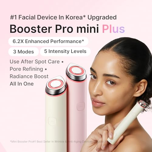 Medicube Mini Booster Pro Plus | 3-Mode Facial Device Red Blue Purple