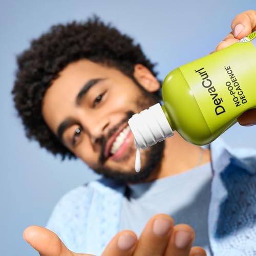 DevaCurl No-Poo Decadence Non-Lathering Cleanser for Ultra-Rich Moisture | Nourished | Bouncy | Shiny | All Curl Types