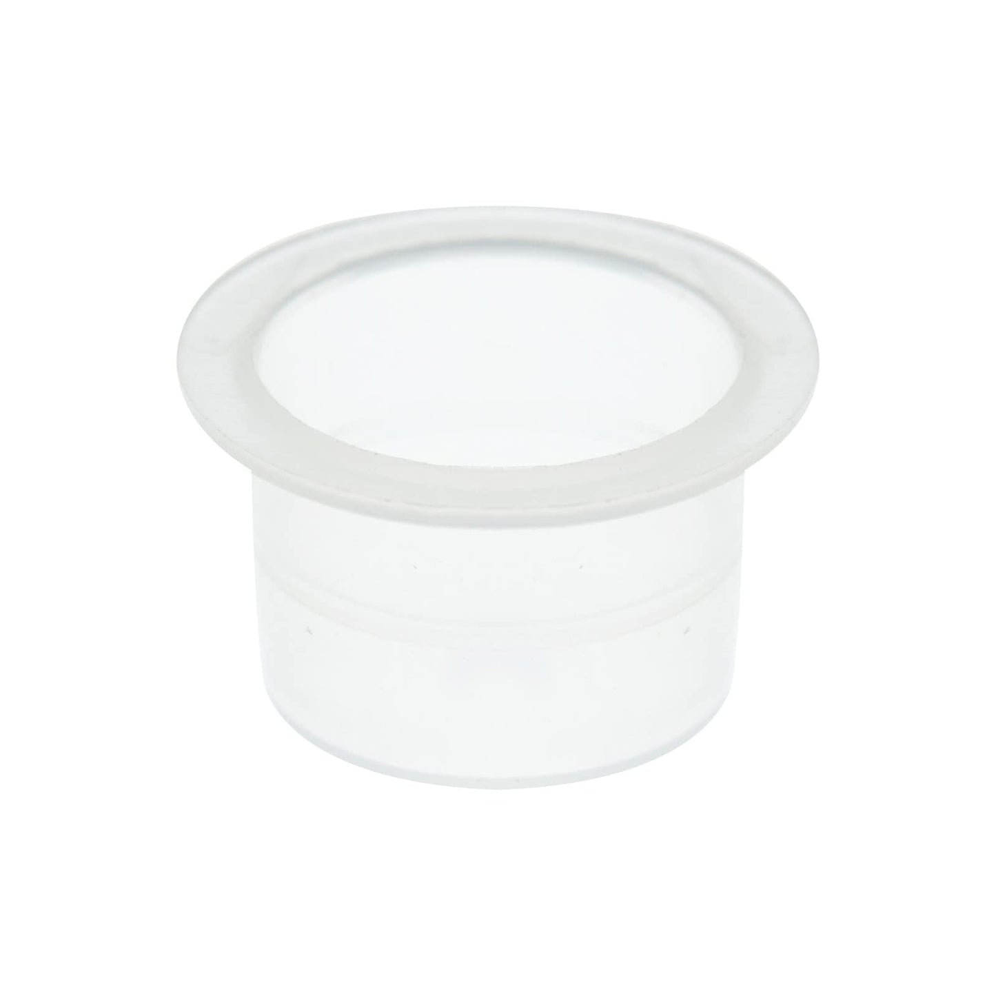 Stockroom Plus Medium Disposable Tattoo Ink Caps - Crystal Clear Ink Cups - Stable Wide Base Plastic Caps - Cup Organization & Tattoo Supply Organizer - 1000 Pack, 12mm ID/17mm OD/11mm H