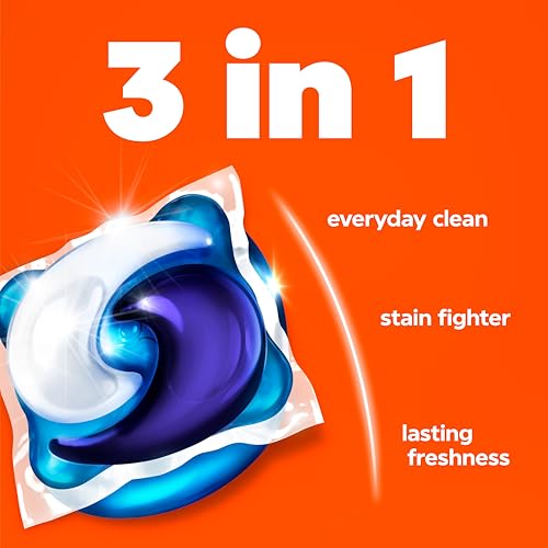 Tide PODS Laundry Detergent Pacs, 3-in-1 Stain Remover, 112 Count