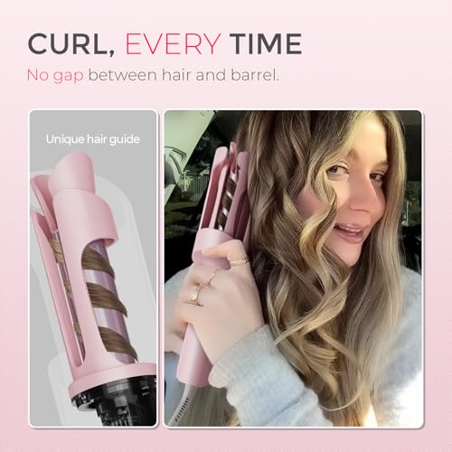 TYMO CURLPRO Automatic Curling Iron - 1 Inch Rotating Wand
