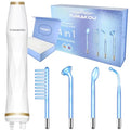 TUMAKOU High Frequency Facial Wand with 4 Neon + Argon Tubes