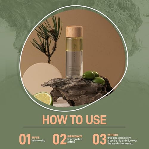 Gentle Waterproof Eye Makeup Remover Liquid with Olive Oil - Natural & Organic, Travel Size