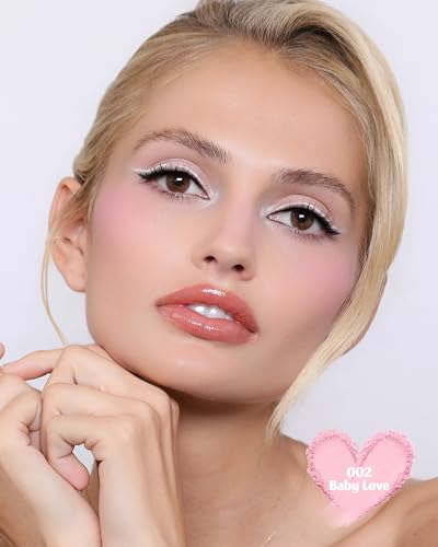 Moira Love Blur Blush - Cream-to-Powder Makeup (002 Baby Love)