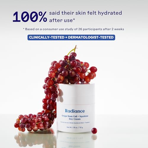 Three Ships - Radiance Grape Stem Cell + Squalane Ultra-Hydrating Cream | Hydrate, Soften, Replenish Skin | Cruelty-Free, Vegan, Paraben-Free, Sensitive Skin Safe (1.76 oz | 50 g)