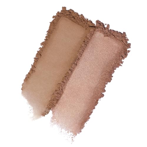 Laura Mercier Bronze Color Infusion, 12HR Long Wear, Talc-Free Bronzer Powder, Skin-Smoothing, Lightweight and Breathable, Natural Glow, Duo with Matte and Luminous Finishes