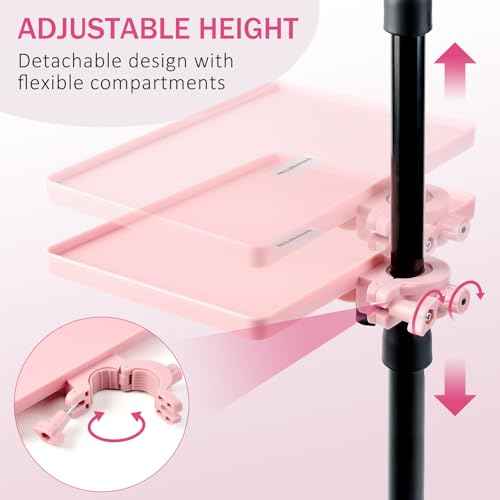 Large Size Lash Tray Organizer Stand (10.6¡± x 8¡°), Adjustable Plastic Essential Organizer Stand for Lash Techs, Eyelash Extension Supplies Perfect for Salon or Homes Use by KONOVOLY