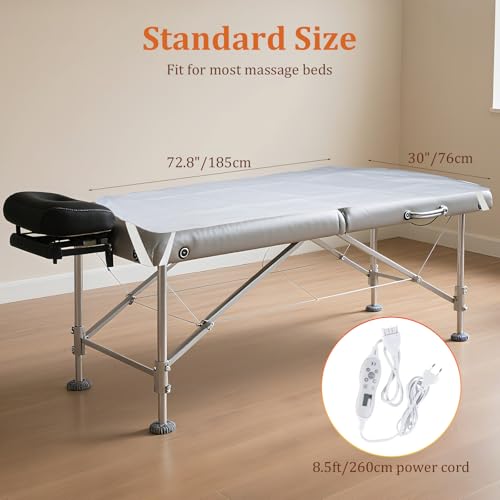 LIARTY Professional Massage Table Warmer - Heated Bed Pad, 30" x 72.8"