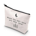 WCGXKO Movie Inspired Where The Hell Have You Been Loca Zipper Pouch Makeup Bag (Been Loca)