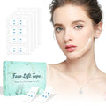 Facetapes for Lifting Invisible, Neck Tape Lift Turkey Neck, Instant Face Lift Tape Matte Invisible for Lifting Jowls, Eyes, Loose Skin, Wrinkles, Sagging Skin, Double Chin (1 Count (Pack of 200))