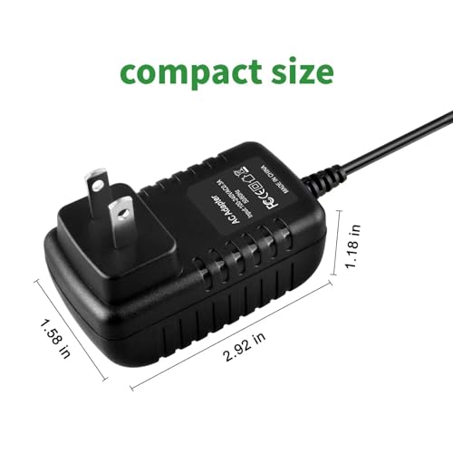 AC DC Adapter Compatible with NO NO Hair Removal System Model 8800 Charger Power Supply Cord
