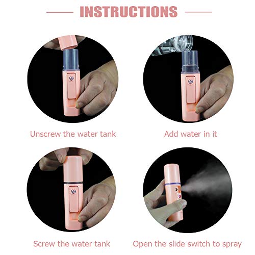 Nano Facial Mist Sprayer USB Rechargeable | YUNYILAN