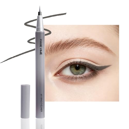 Ultra Fine Liquid Eyeliner 0.01mm Tip Waterproof Gray