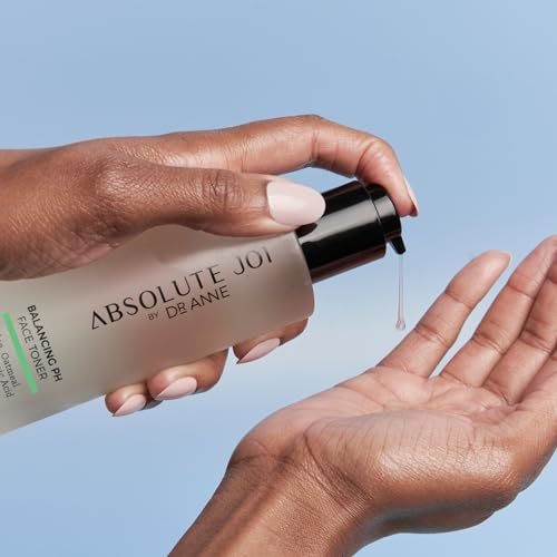AbsoluteJOI Balancing pH Face Toner, Alcohol-Free Hydrating Toner with Aloe Vera, Oat, & Hyaluronic Acid - Fragrance-Free Skincare for Sensitive Skin | 200ml Bottle