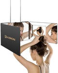 JUSRON 360° Self Hair Cutting Mirror - HD Anti-Fog Glass