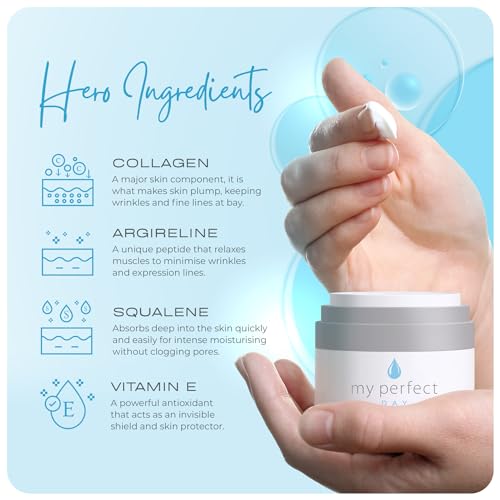 My Perfect Day Skin Moisturizer Face Cream - 50ml Anti-Aging Facial Moisturizer, Reduces Wrinkles & Fine Lines, Fast Absorbing, Non-Greasy, 3-Month Supply, Suitable for All Skin Types