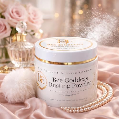 Bee Goddess Dusting Powder with Puff | Silky Body Powder