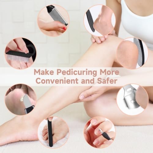 Electric Foot Callus Remover - Rechargeable, Waterproof with 3 Roller Heads & LED Display