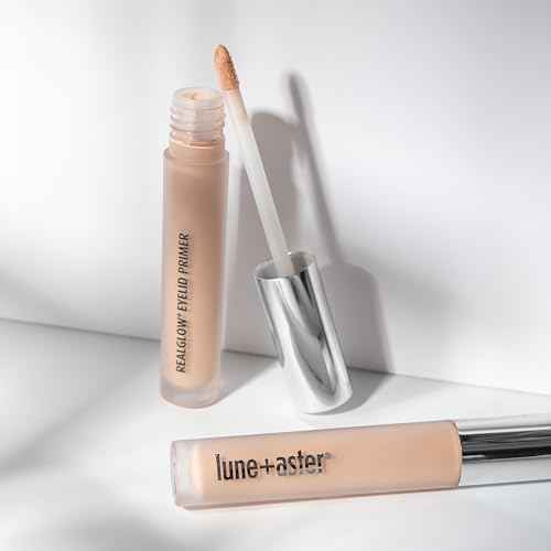 Lune+Aster Eyelid Primer | Hydrating, Brightening, Color-Correcting Eyelid Primer in Creamy Pink. Dermatologist & Allergy Tested. Vegan & Gluten Free.