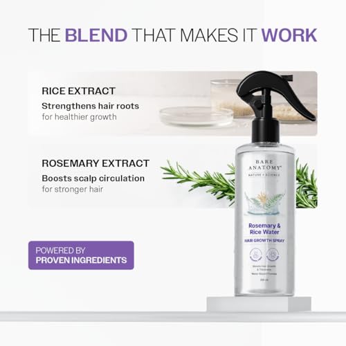 Rosemary Water Spray for Hair Growth & Thickness 200ml