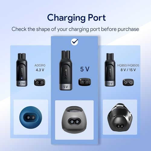 Yinke 5V USB-C Charging Adapter for Philips Norelco OneBlade