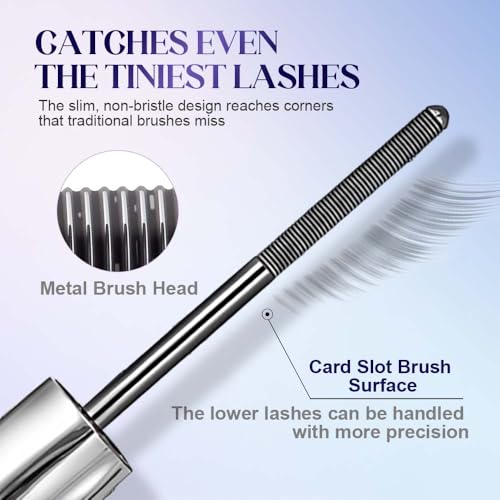 Eyelash Primer with Metal Wand, Waterproof Curl Hold (2PC)