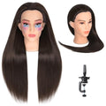 Professional Cosmetology Mannequin Head 26" Heat Resistant Synthetic Hair
